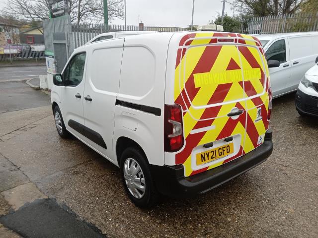 2021 Peugeot Partner 1000 1.5 Bluehdi 100 GRIP Van (NY21GFO) Image 10
