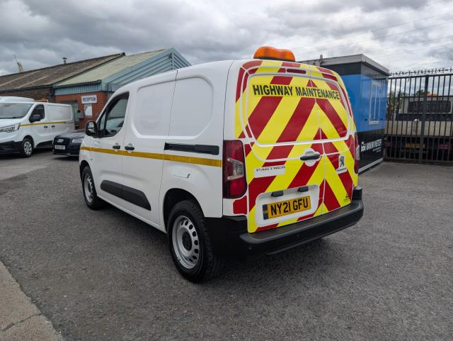 2021 Peugeot Partner 1000 1.5 Bluehdi 100 Grip Van (NY21GFU) Image 9