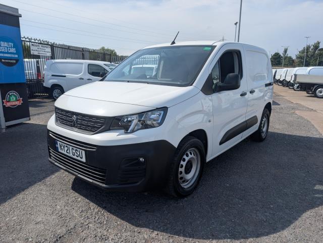 2021 Peugeot Partner 1000 1.5 Bluehdi 100 Grip Van *TV* (NY21GSU) Image 4