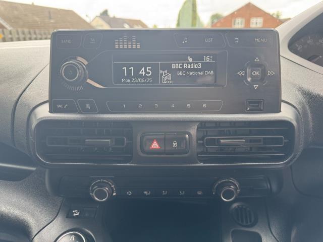2021 Peugeot Partner 1000 1.5 Bluehdi 100 Grip Van EURO 6 (NY21GSV) Image 23
