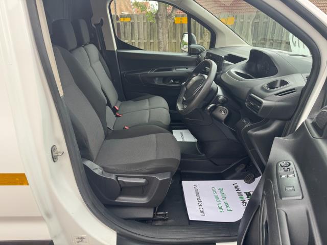2021 Peugeot Partner 1000 1.5 Bluehdi 100 Grip Van EURO 6 (NY21GSV) Image 15