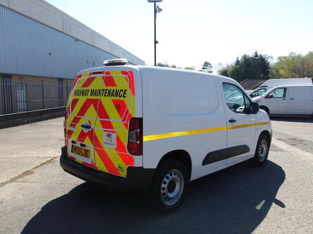 2021 Peugeot Partner 1000 1.5 Bluehdi 100 Grip Van (NY21LZE) Image 10