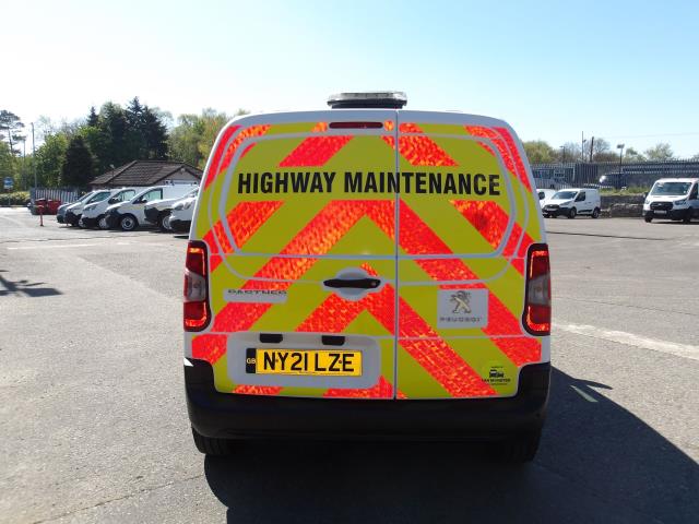 2021 Peugeot Partner 1000 1.5 Bluehdi 100 Grip Van (NY21LZE) Image 9