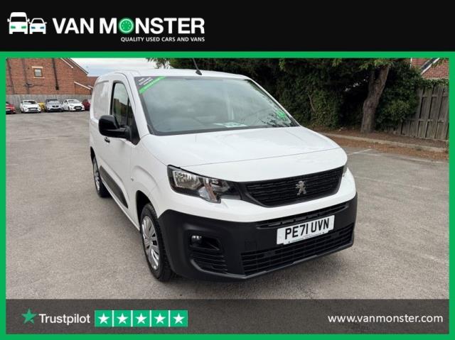 2022 Peugeot Partner 1000 1.5 Bluehdi 100 Professional Premium Van (PE71UVN)