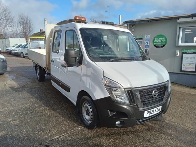 2021 Nissan Nv400 2.3 Dci 150Ps H1 Tekna Double Cab Dropside (PO21KSN) Image 2