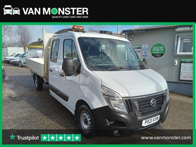 2021 Nissan Nv400 2.3 Dci 150Ps H1 Tekna Double Cab Dropside (PO21KSN)