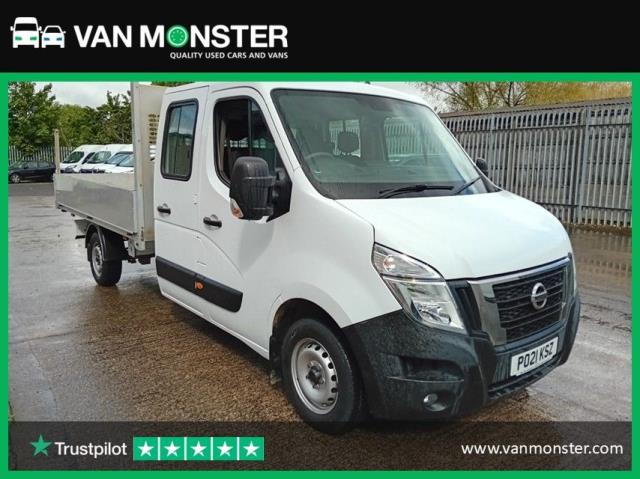 2021 Nissan Nv400 NV400 2.3DCI DOUBLE CAB DROPSIDE TEKNA 150PS EURO 6 (PO21KSZ)