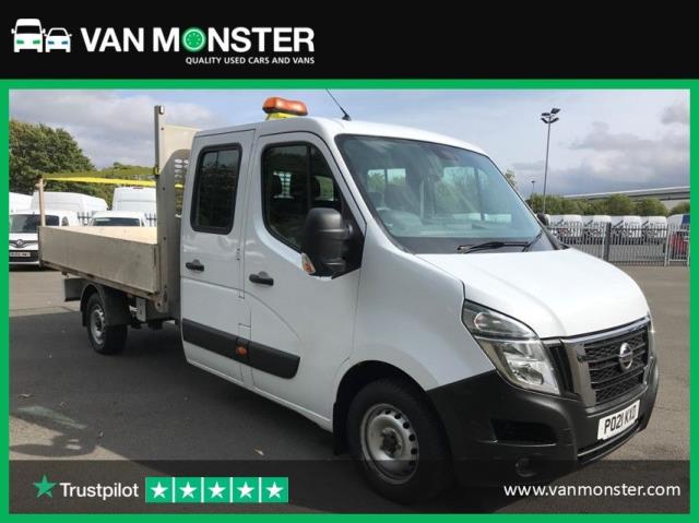 2021 Nissan Nv400 2.3 Dci 150Ps H1 Tekna Double Cab Dropside