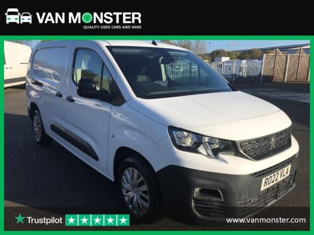 2022 Peugeot Partner 850 1.5 Bluehdi 100 Professional Premium Crew Van (RO22VLA)