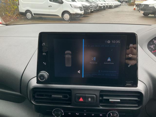 2023 Peugeot Partner 1000 1.5 Bluehdi 100 Professional Premium + Van (RO23OJB) Image 22