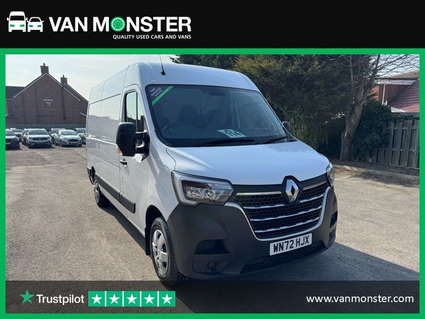 2022 Renault Master Mm35dci 135 Business+ Medium Roof Van (WN72HJX)