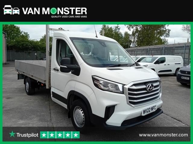 2022 Maxus Deliver 9 D20 SINGLE CAB 4 METRE DROPSIDE 150PS EURO 6 AIR CON  (WV22NFC)