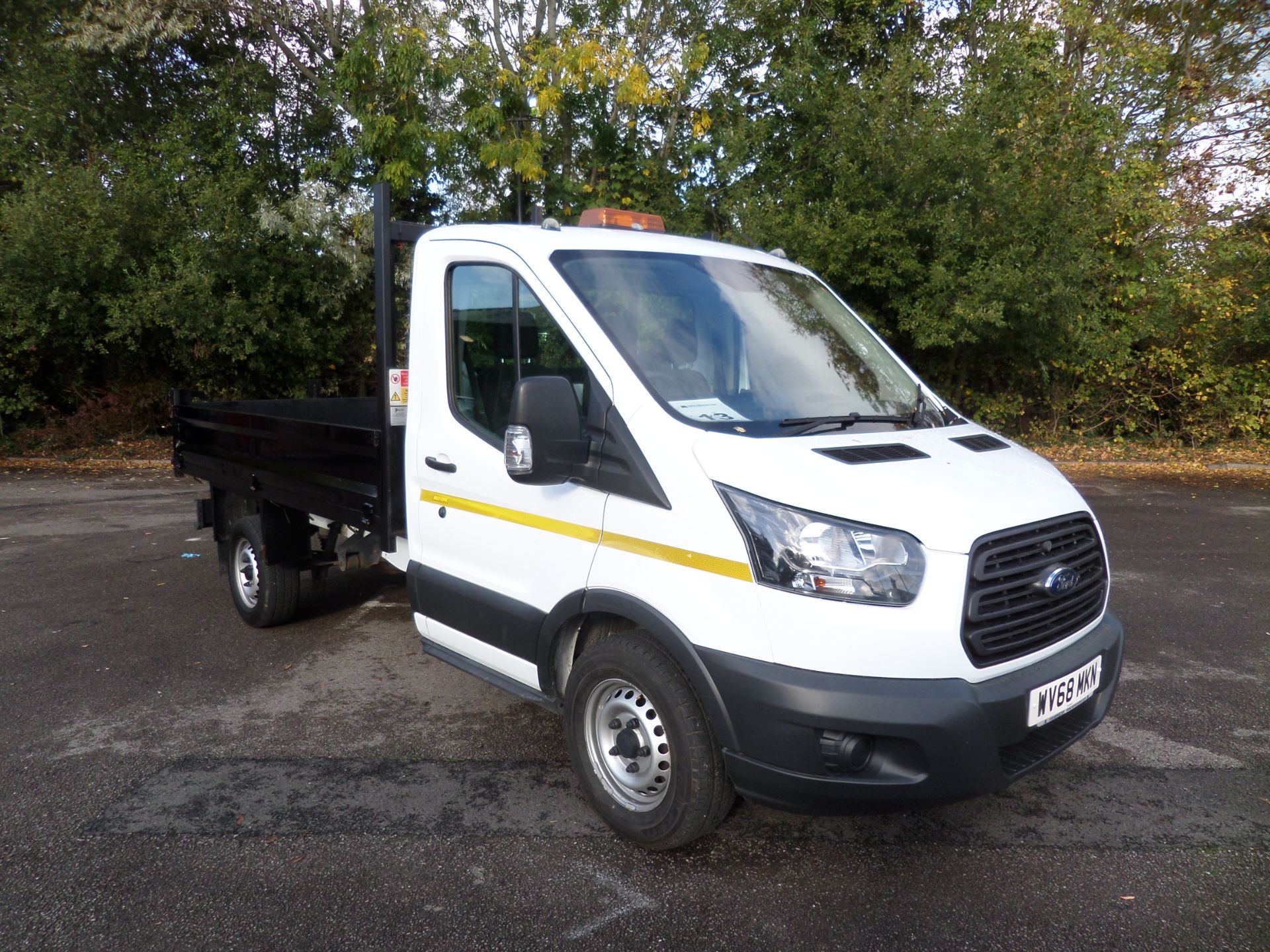 2018 Ford Transit 2.0 Tdci 130Ps single Cab &#39;One Stop&#39; Tipper [1 Way] Euro 6 (WV68MKN)