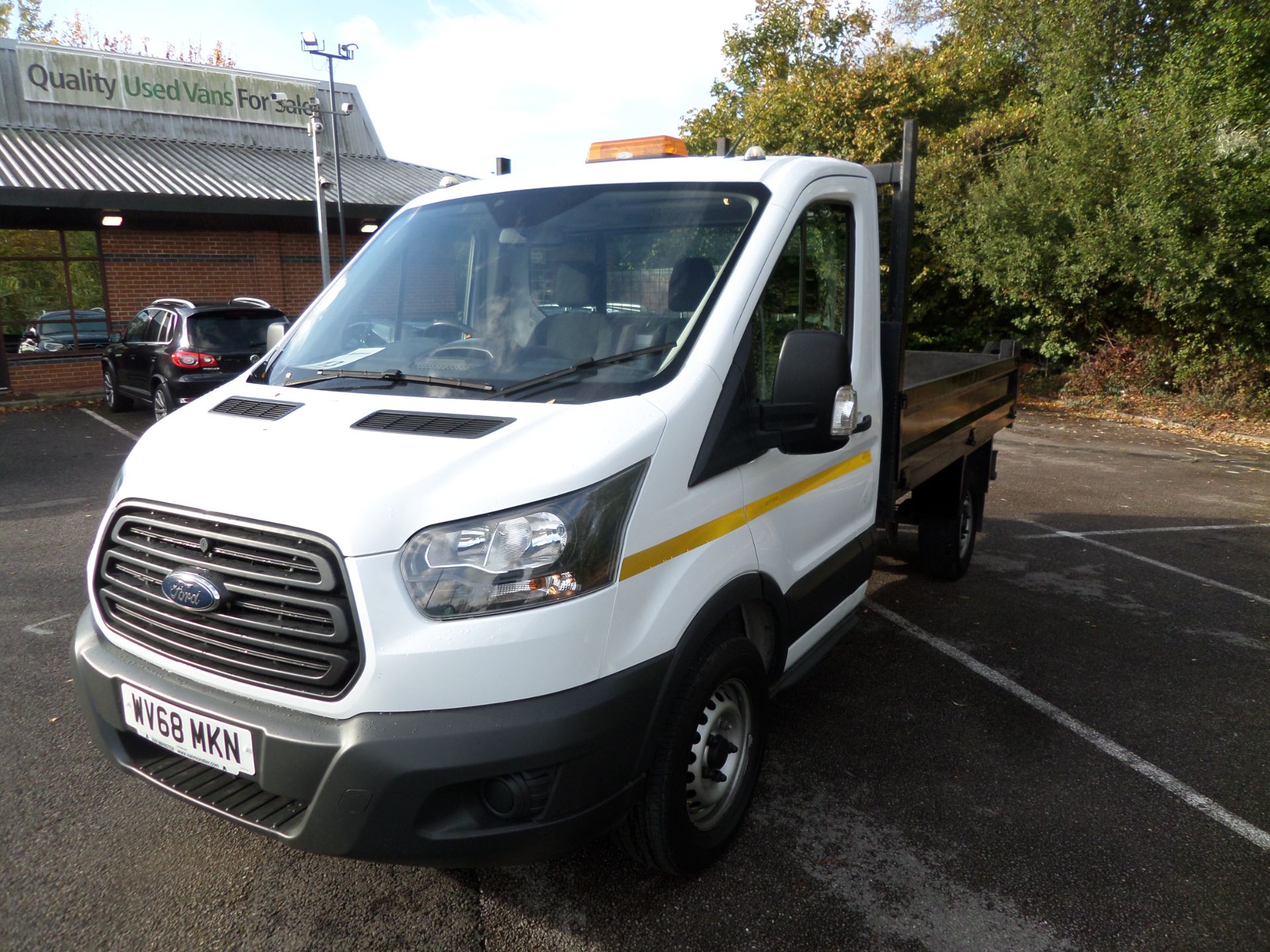 2018 Ford Transit 2.0 Tdci 130Ps single Cab &#39;One Stop&#39; Tipper [1 Way] Euro 6 (WV68MKN) Thumbnail 8