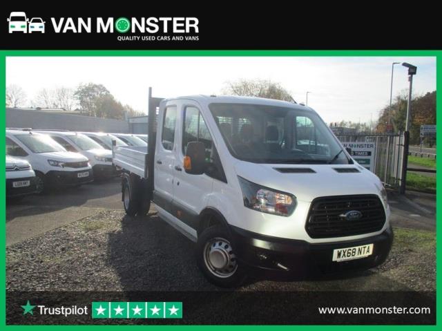 2018 Ford Transit L3 RWD 2.0 TDCI 130PS DOUBLE CAB TIPPER (WX68NTA)