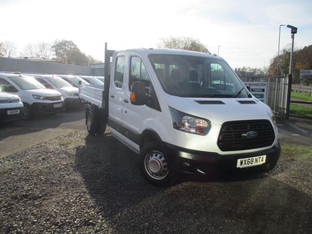 2018 Ford Transit L3 RWD 2.0 TDCI 130PS DOUBLE CAB TIPPER (WX68NTA) Image 2