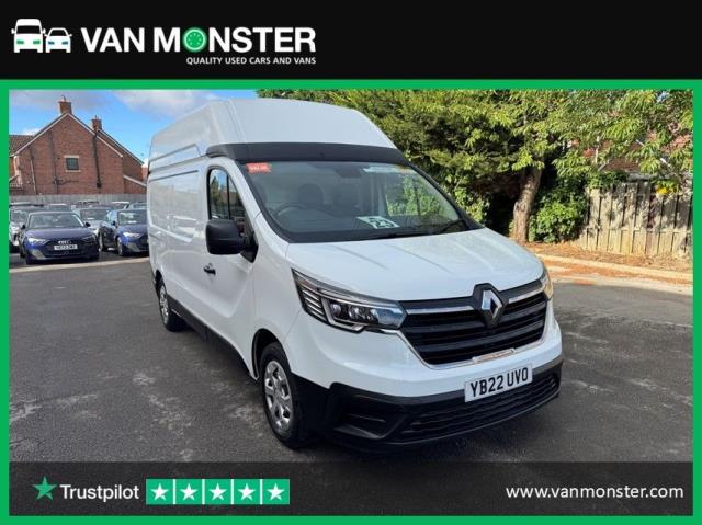 2022 Renault Trafic LWB H/ROOF Lh30 Blue Dci 150 High Roof Business Van (YB22UVO)