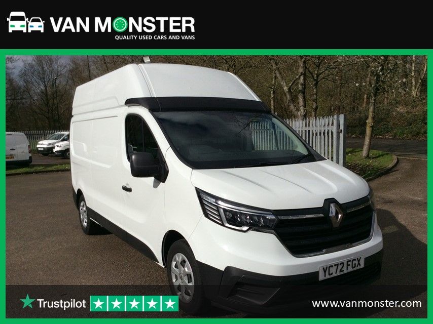 2022 Renault Trafic Lh30 Blue Dci 150 High Roof Business Van (YC72FGX)