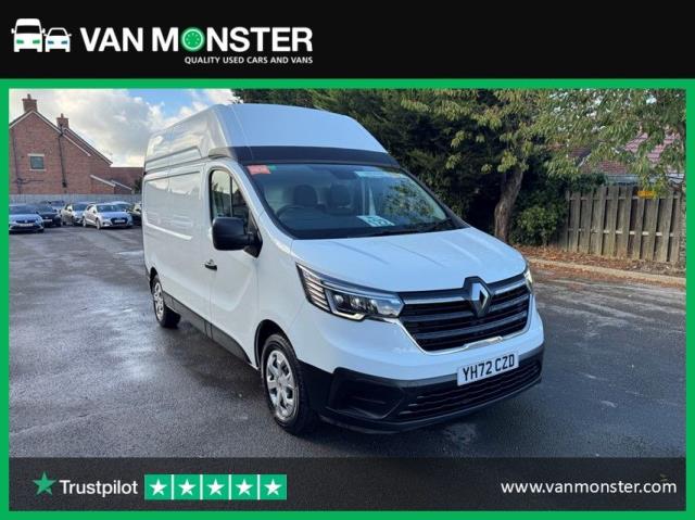 2022 Renault Trafic Lh30 Blue Dci 150 High Roof Business Van (YH72CZD)