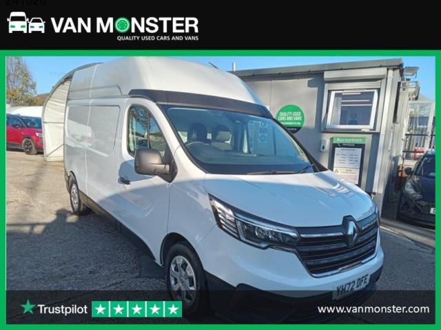 2022 Renault Trafic Lh30 Blue Dci 150 HIGH ROOF Business Van (YH72DFE)