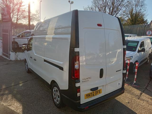 2022 Renault Trafic Lh30 Blue Dci 150 HIGH ROOF Business Van (YH72DFE) Image 10