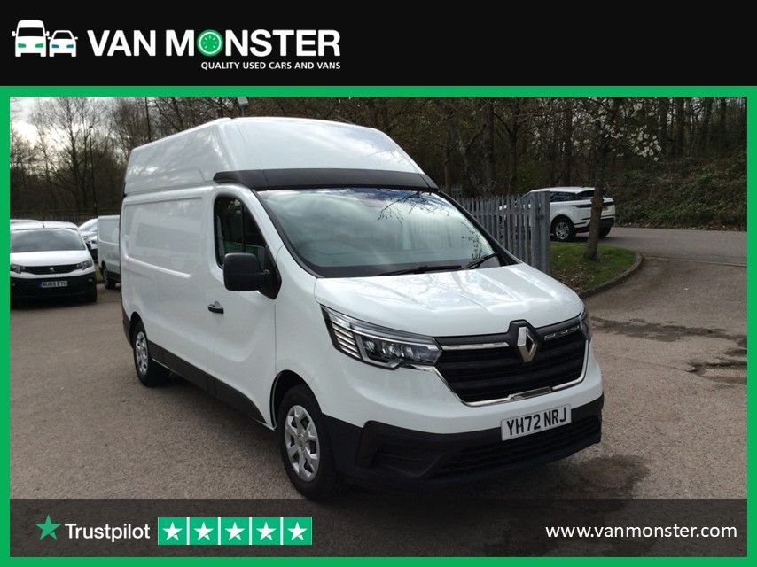 2022 Renault Trafic Lh30 Blue Dci 150 High Roof Business Van (YH72NRJ)