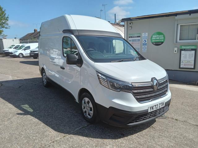 2022 Renault Trafic Sh30 Blue Dci 150 High Roof Business Van (YK72ZTW) Image 2