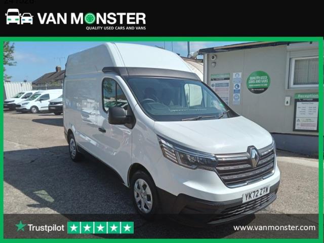 2022 Renault Trafic Sh30 Blue Dci 150 High Roof Business Van (YK72ZTW)