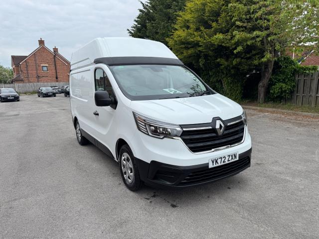 2022 Renault Trafic Sh30 Blue Dci 150 **High Roof Business Van (YK72ZXN) Image 2