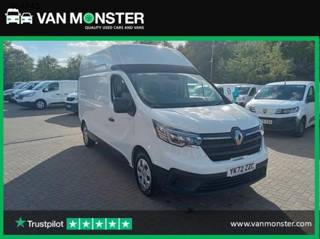 2022 Renault Trafic Lh30 Blue Dci 150 High Roof Business Van (YK72ZZC)