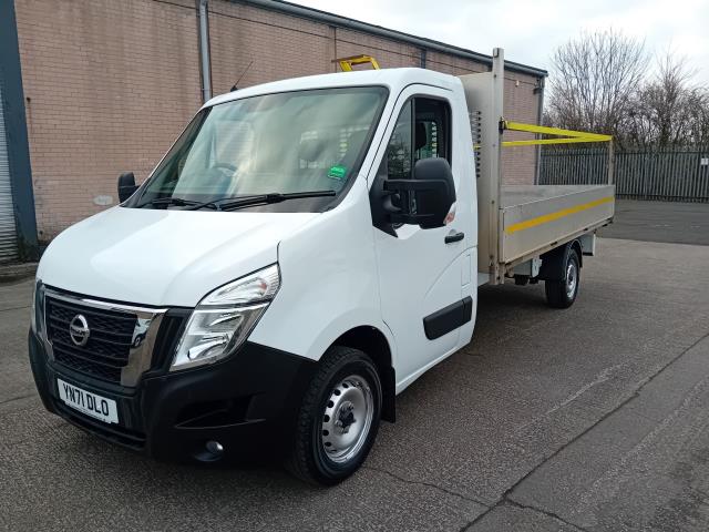 2021 Nissan Nv400 F35 SINGLE CAB 13FT DROPSIDE 150PS TEKNA EURO 6 AIR CON (YN71DLO) Image 3