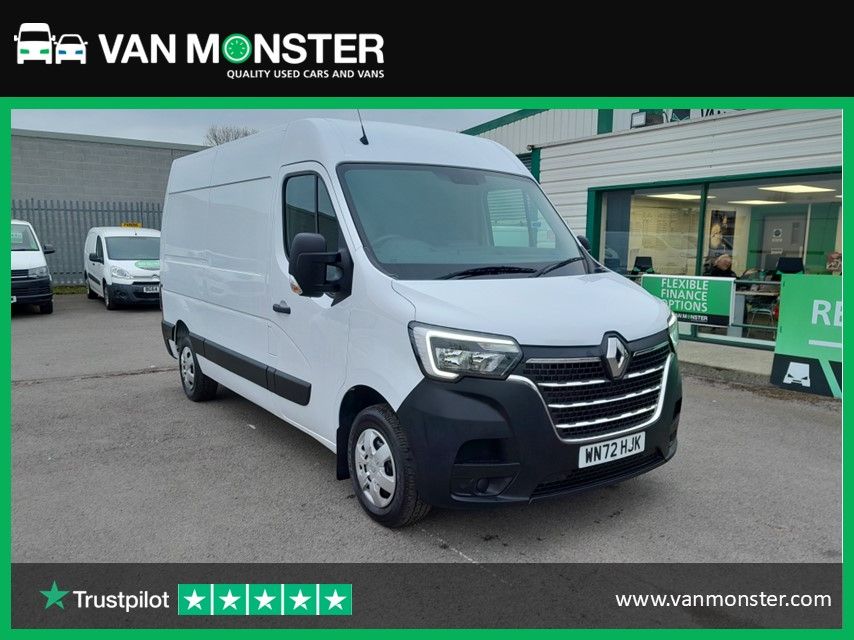 2022 Renault Master Mm35dci 135 Business+ Medium Roof Van (WN72HJK)